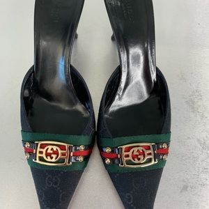 Gucci monogram shoes